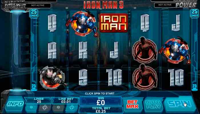 Marvel Jackpot Slot Iron Man